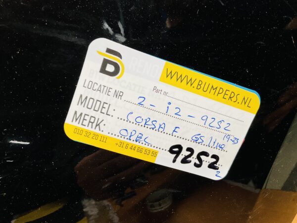 BUMPER Opel Corsa F GSline GS-Line 2019-2024 VOORBUMPER 2-i2-9252z