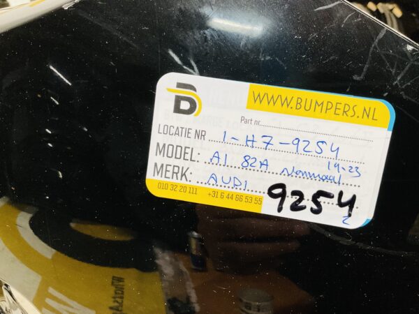 BUMPER Audi A1 82A Normaal 4xpdc 2019-2023 VOORBUMPER 1-H7-9254z