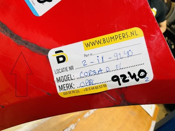 BUMPER Opel Corsa D Facelift 2011-2014 VOORBUMPER 2-i1-9240z
