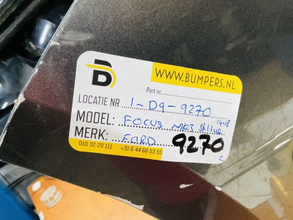 BUMPER Ford Focus MK3 ST-Line STline kls 6xpdc 2014-2018 VOORBUMPER 1-D9-9270z