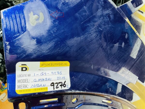 BUMPER Nissan Qashqai  2022-2024 VOORBUMPER 1-G9-9276z