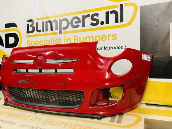 BUMPER Fiat 500 Sport 2007-2015 VOORBUMPER 2-B3-9277z