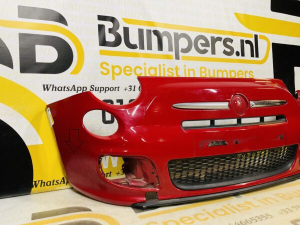 BUMPER Fiat 500 Sport 2007-2015 VOORBUMPER 2-B3-9277z
