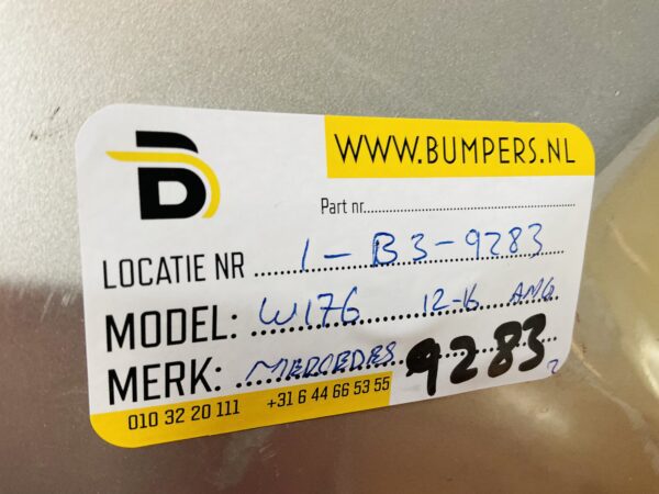 BUMPER Mercedes A Klasse W176 AMG 2012-2016 VOORBUMPER 1-B3-9283z