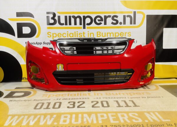 BUMPER Peugeot 108 +Grill 2014-2023 VOORBUMPER 2-J6-9290z
