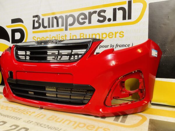 BUMPER Peugeot 108 +Grill 2014-2023 VOORBUMPER 2-J6-9290z