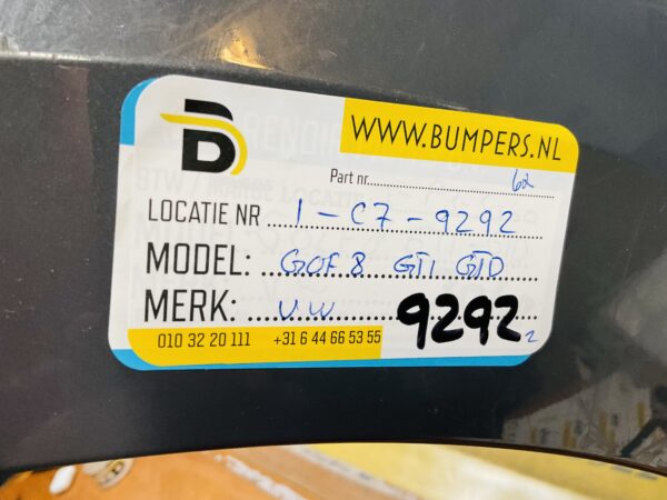 BUMPER Volkswagen Golf 8 GTI GTD 4xpdc VOORBUMPER 1-C7-9292z