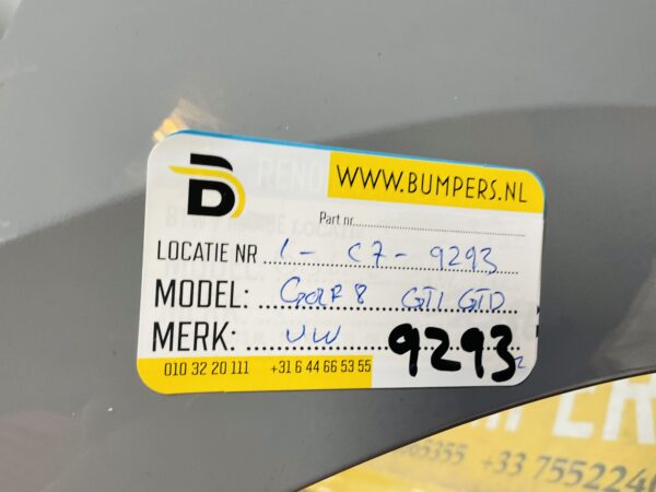 BUMPER Volkswagen Golf 8 GTI GTD 4xpdc VOORBUMPER 1-C7-9293z