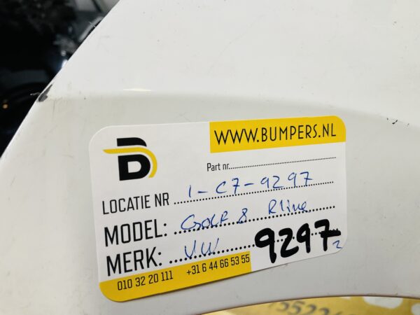 BUMPER Volkswagen Golf 8 Normaal  VOORBUMPER 1-C7-9297z