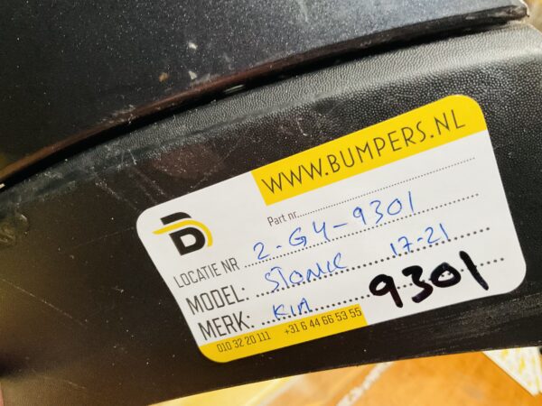 BUMPER Kia Stonic 2017-2021 VOORBUMPER 2-G4-9301z