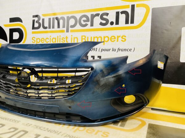 BUMPER Opel Corsa E  2014-2019 VOORBUMPER 2-i7-9302z