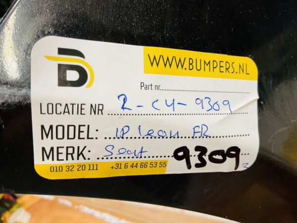 BUMPER Seat Leon 1P FR  VOORBUMPER 2-C4-9309z