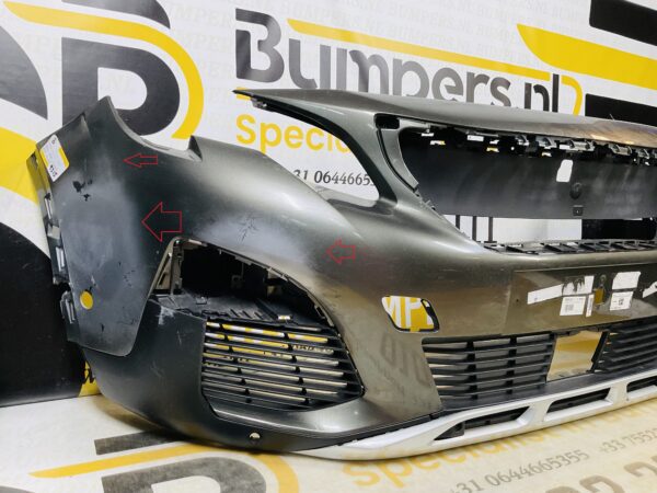 BUMPER Peugeot 3008  Normaal 6xpdc 2016-2021 VOORBUMPER 2-J5-9315z