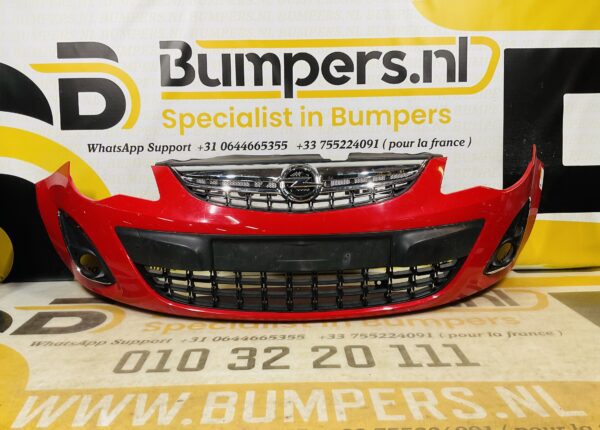 BUMPER Opel Corsa D Facelift  2011-2014 VOORBUMPER 2-i1-9330z