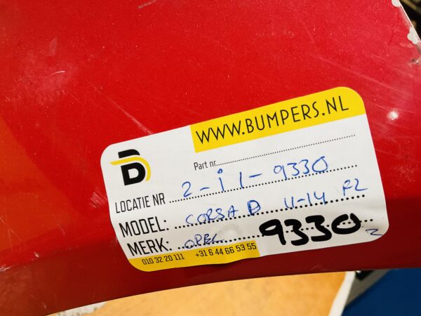 BUMPER Opel Corsa D Facelift  2011-2014 VOORBUMPER 2-i1-9330z