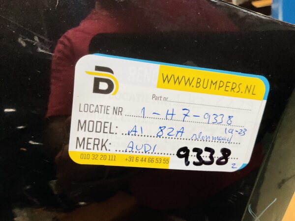 BUMPER Audi A1 82A Normaal kls 2019-2023 VOORBUMPER 1-H7-9338z