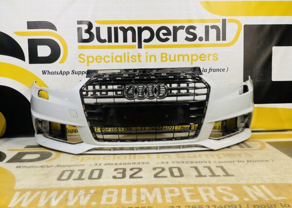 BUMPER Audi A1 8xa Sline S-Line kls 2016-2019 VOORBUMPER 1-H2-9339z