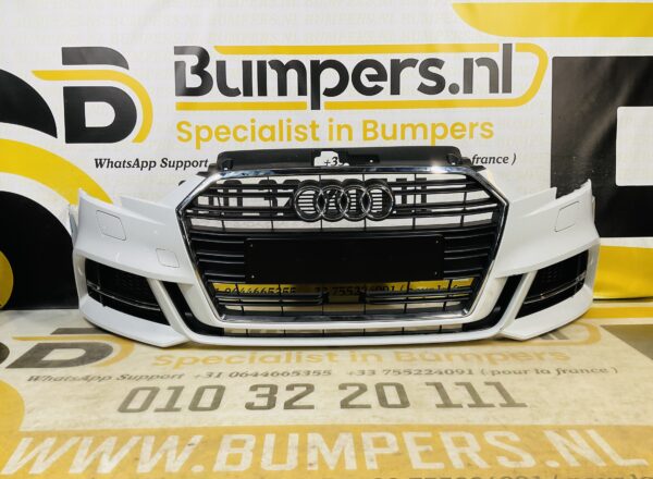 BUMPER Audi A3 8V Facelift  kls 2016-2021 VOORBUMPER 1-H8-9340z
