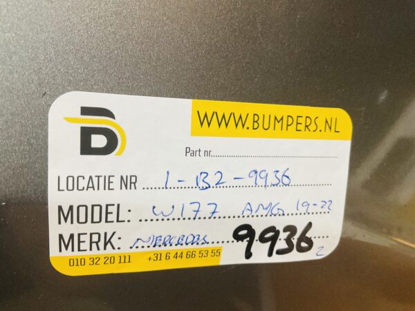 BUMPER Mercedes A Klasse W177 AMG 2019-2023 VOORBUMPER 1-B2-9936z