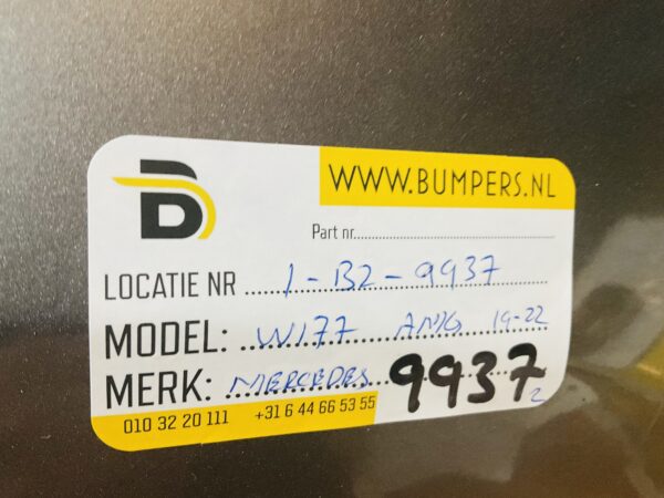 BUMPER Mercedes A Klasse W177 AMG 2019-2023 VOORBUMPER 1-B2-9937z