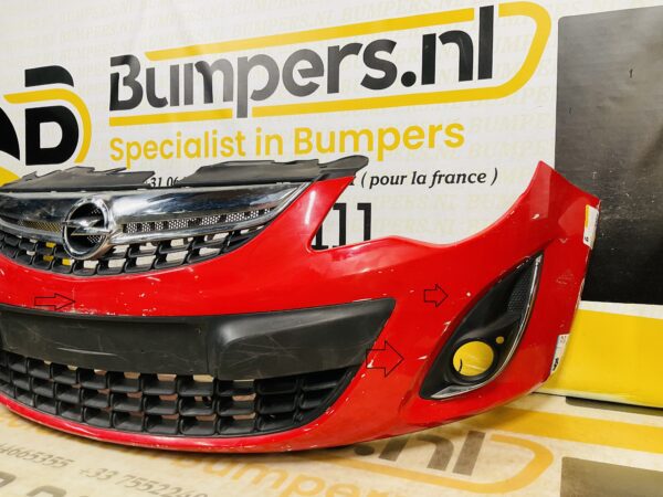 BUMPER Opel Corsa D Facelift  2011-2014 VOORBUMPER 2-i1-9364z