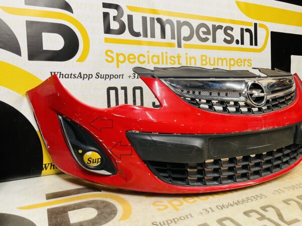 BUMPER Opel Corsa D Facelift  2011-2014 VOORBUMPER 2-i1-9364z