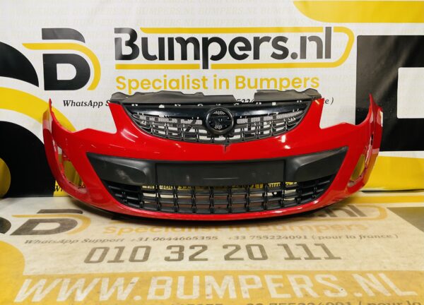 BUMPER Opel Corsa D Facelift  2011-2014 VOORBUMPER 2-i1-9371z