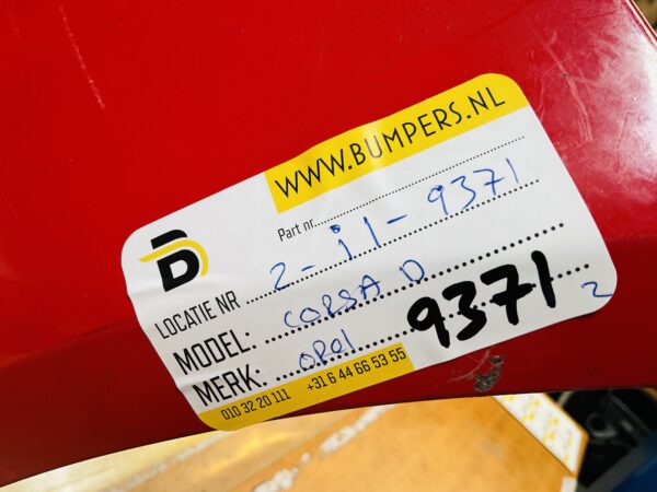 BUMPER Opel Corsa D Facelift  2011-2014 VOORBUMPER 2-i1-9371z