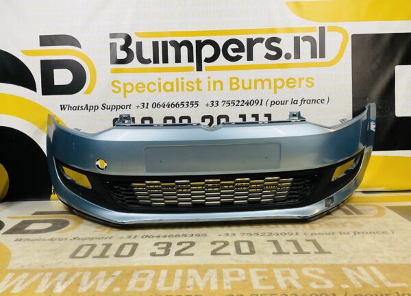 BUMPER Volkswagen Polo 6R Bluemotion 2007-2012  VOORBUMPER 1-C4-9395z