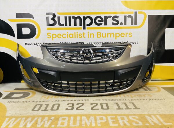 BUMPER Opel Corsa D Facelift 2011-2014 VOORBUMPER 2-i1-9407z