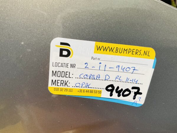 BUMPER Opel Corsa D Facelift 2011-2014 VOORBUMPER 2-i1-9407z