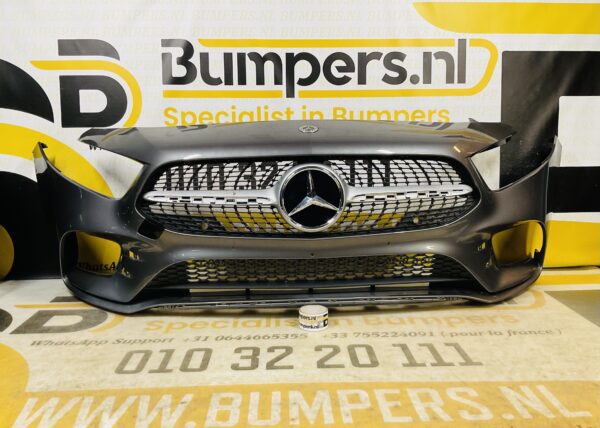 BUMPER Mercedes A Klasse W177 AMG  2019-2023 VOORBUMPER 1-A7-9409z
