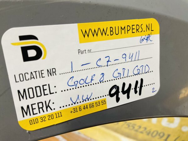 BUMPER Volkswagen Golf 8 GTI GTD 6xpdc  VOORBUMPER 1-C7-9411z