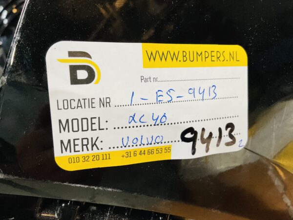 BUMPER Volvo XC40 VOORBUMPER 1-E5-9413z