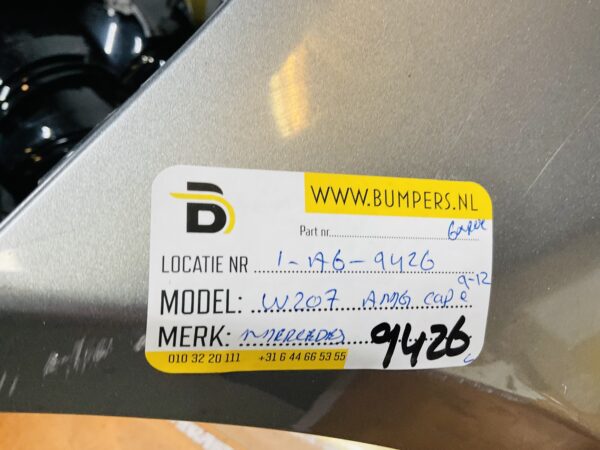 BUMPER Mercedes C Klasse W207 AMG 6xpdc 2009-2012 VOORBUMPER 1-A6-9426z