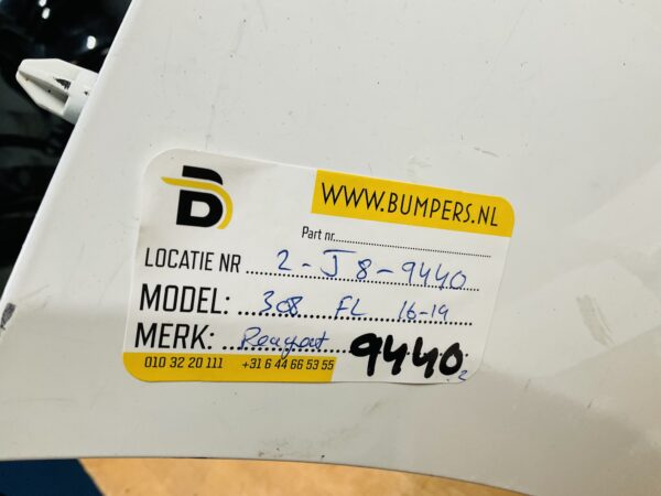 BUMPER Peugeot 308 Facelift 2016-2019 VOORBUMPER 2-J8-9440z