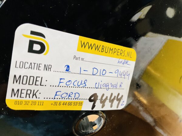 BUMPER Ford Focus MK4 Viagnale 6xpdc 2017-2023 VOORBUMPER 1-D10-9444z