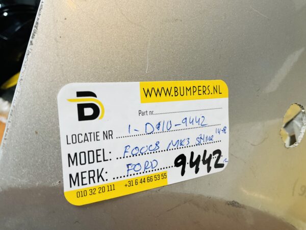 BUMPER Ford Focus MK3 6xpdc  2014-2018 VOORBUMPER 1-D10-9442z