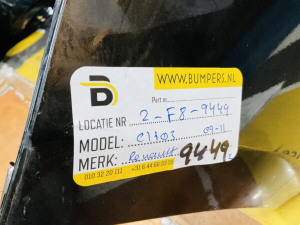 BUMPER Renault Clio 3 2009-2012 VOORBUMPER 2-F8-9449z