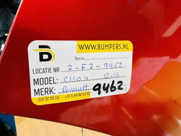 BUMPER Renault Clio 4   2012-2016 VOORBUMPER 2-F2-9462z