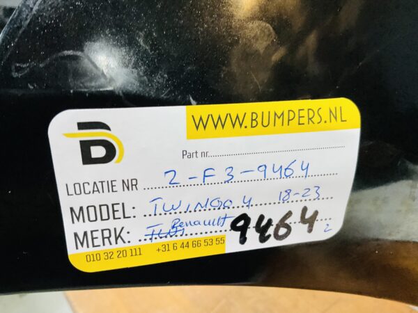 BUMPER Renault Twingo 4 Facelift 2018-2023 VOORBUMPER 2-F3-9464z