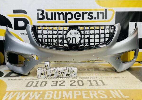 BUMPER Mercedes V Klasse W447 AMG  4xpdc GT Grill  VOORBUMPER 1-B10-9475z