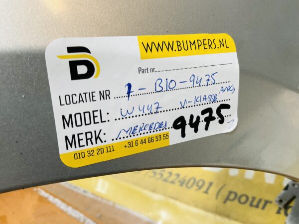 BUMPER Mercedes V Klasse W447 AMG  4xpdc GT Grill  VOORBUMPER 1-B10-9475z