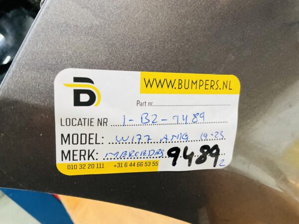 BUMPER Mercedes A Klasse W177 AMG 6xpdc 2019-2023 VOORBUMPER 1-B2-9489z