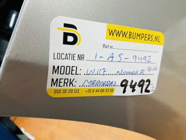 BUMPER Mercedes CLA W117 Normaal Facelift 6xpdc 2014-2016 VOORBUMPER 1-A5-9492z