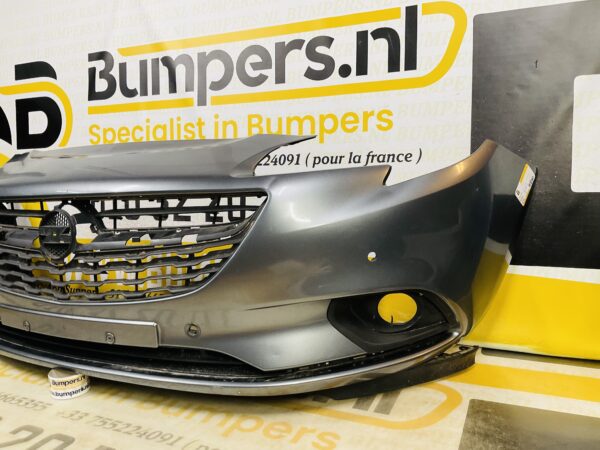 BUMPER Opel Corsa E 4xpdc 2014-2019 VOORBUMPER 2-i7-9500z