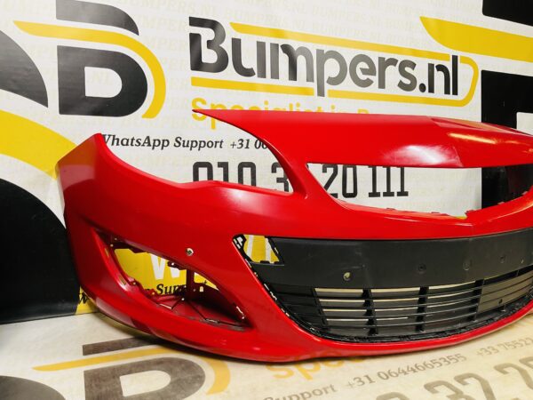 BUMPER Opel Astra J Facelift 4xpdc 2011-2014 VOORBUMPER 2-i9-9513z