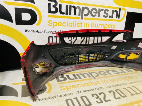 BUMPER Opel Astra J Facelift 4xpdc 2011-2014 VOORBUMPER 2-i9-9513z
