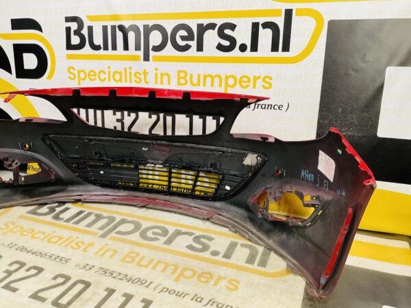 BUMPER Opel Astra J Facelift 4xpdc 2011-2014 VOORBUMPER 2-i9-9513z