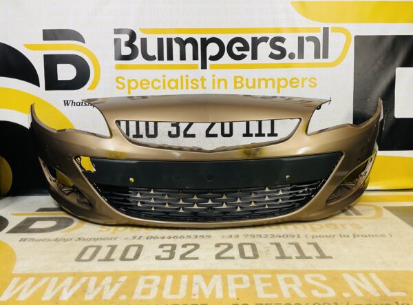 BUMPER Opel Astra J Facelift 4xpdc 2011-2014 VOORBUMPER 2-i9-9516z